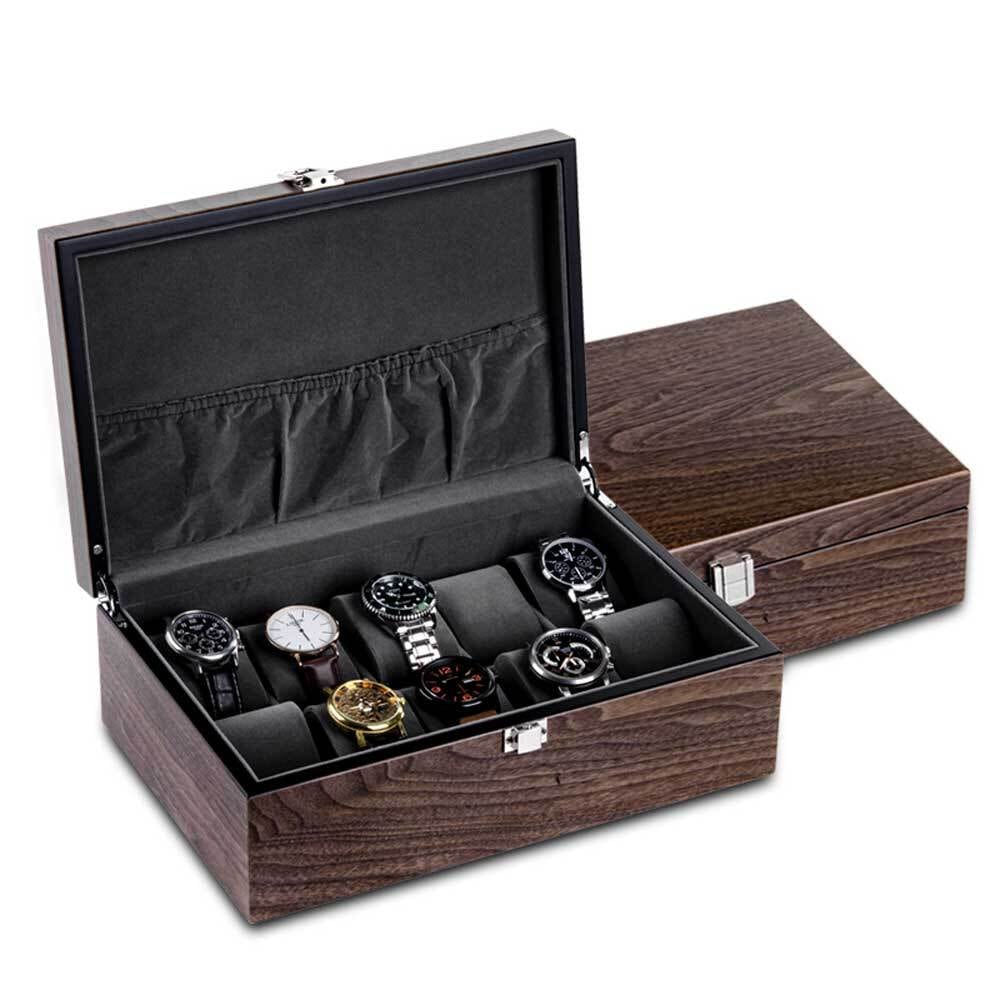 ROTARY箱付き 長方形ケース 時計 シルバー/ブラック ROTARY箱付き 長方形ケース 時計 シルバー/ブラック ROTARY箱付き