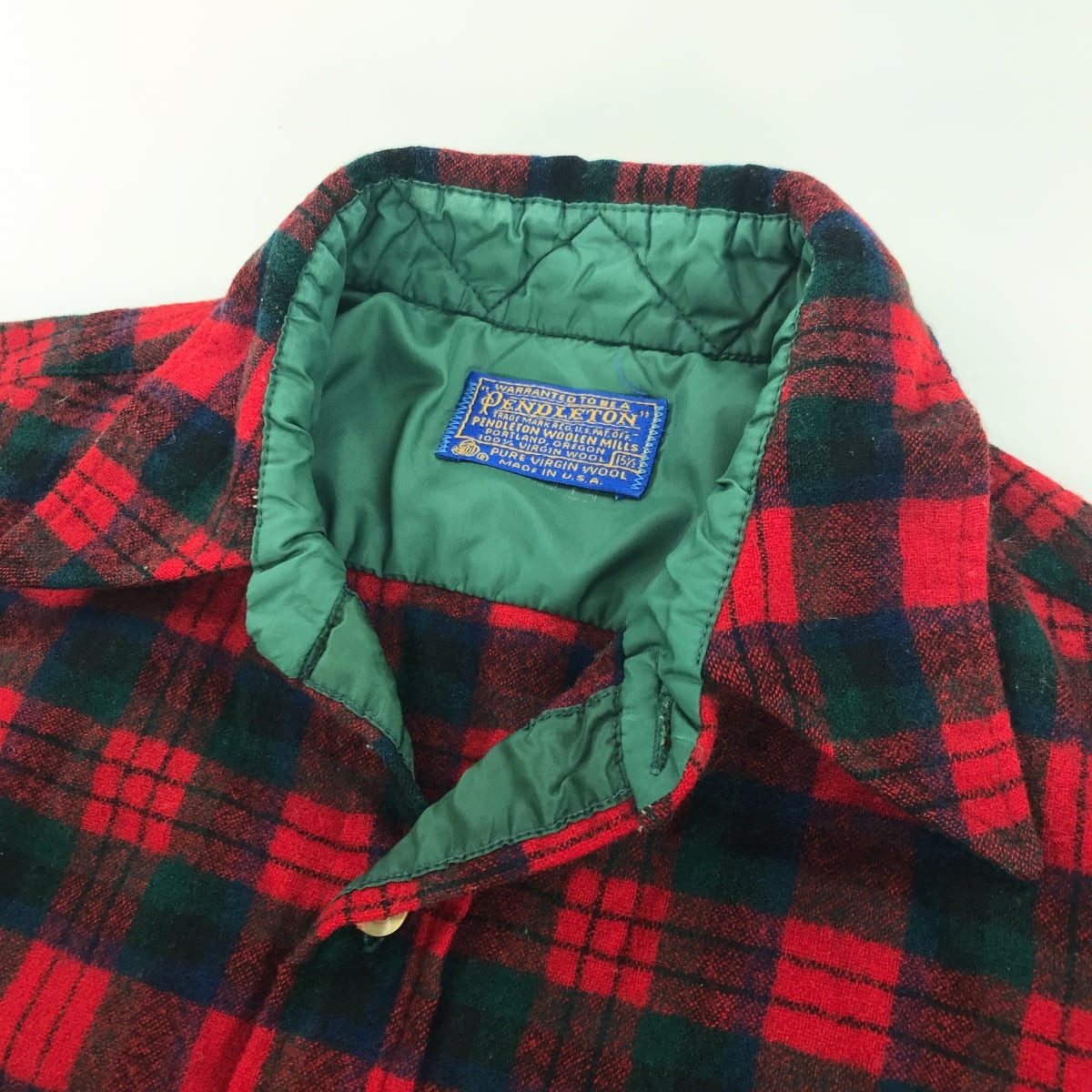 PENDLETON ペンドルトン 70年代 USA製 オープンカラー ロバートソンタータン チェック柄 ウールシャツ レッド系 15 1/2 表記 SM 位 長袖 | 古着屋 EAGLEBASE PENDLETON ペンドルトン 70年代 USA製 オープンカラー ロバートソンタータン チェック柄 ウールシャツ レッド系 15 1/2 表記 SM 位 長袖 | 古着屋 EAGLEBASE