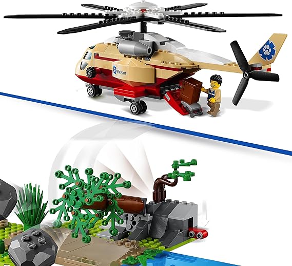 レゴ(LEGO) シティ 出動！どうぶつレスキュー 60302 おもちゃ ブロック