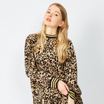leopard sporty dress (2color)
