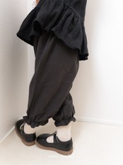 韓国子供服 / mimimarket / 26Autumn / モモフリルパンツ / 秋服 *S~L *