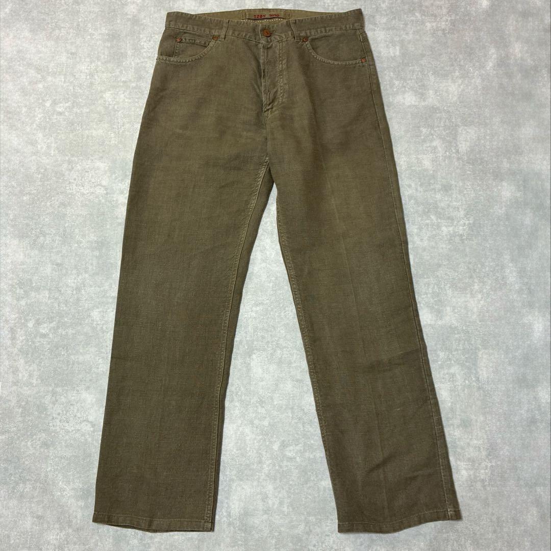 120% lino リネンパンツ チャコールグレー 5ポケット イタリア製 120% lino リネンパンツ チャコールグレー 5ポケット イタリア製 | CHASE
