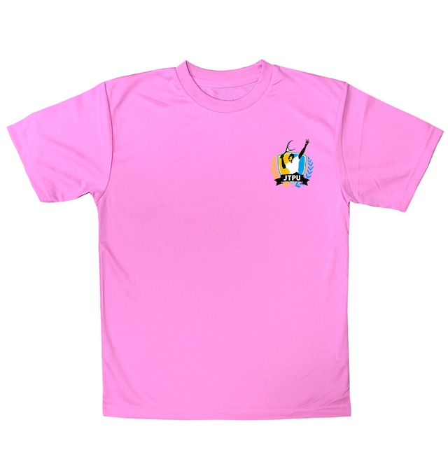 JTPU ロゴTシャツ ピンク