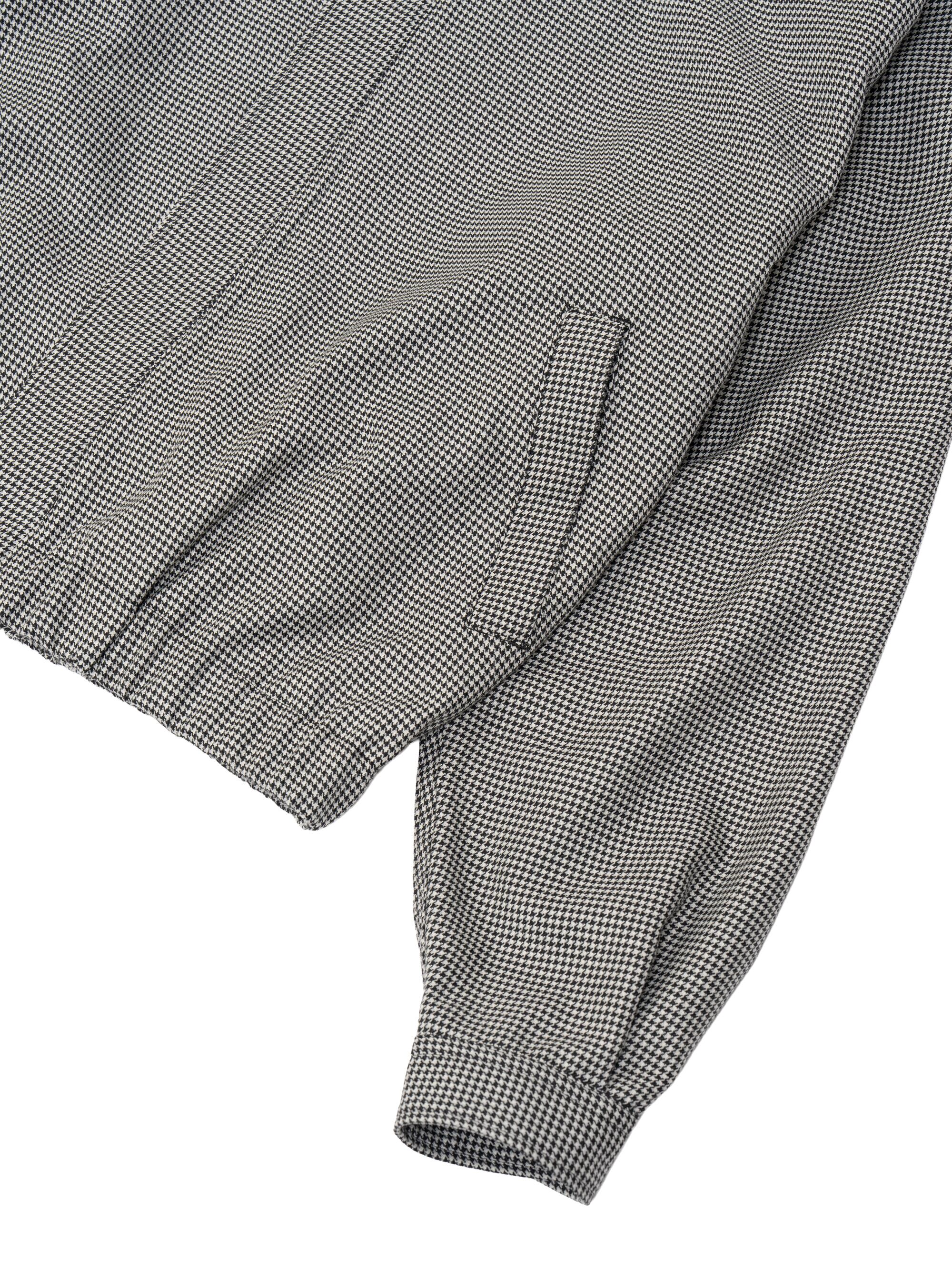 KAJA HOUNDSTOOTH HARRINGTON JACKET | KAJA