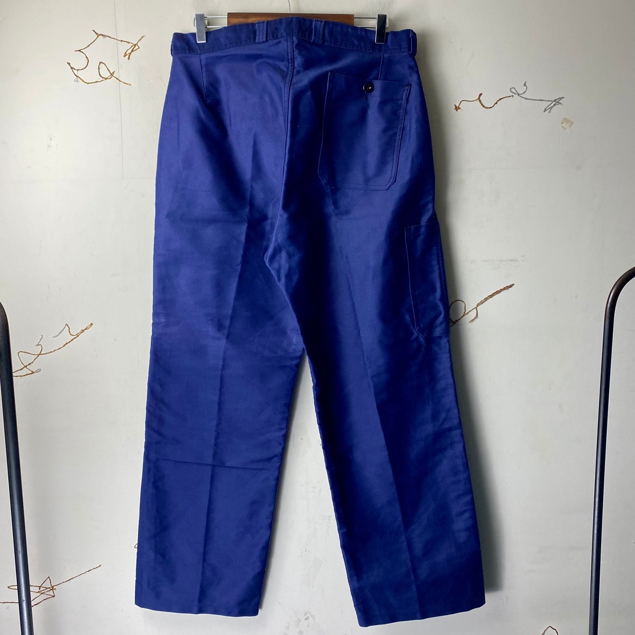 vintage 1940’s VULCAIN moleskin work pants