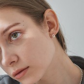 7/25(金)21時新作発売*silver925 mini horseshoe pierce