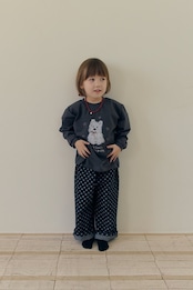 韓国子供服 / 26Autumn / 〖取寄〗MOME / リトルパピーTシャツ / キッズ服 /ナチュラル服 / 秋服 *XS~XL*