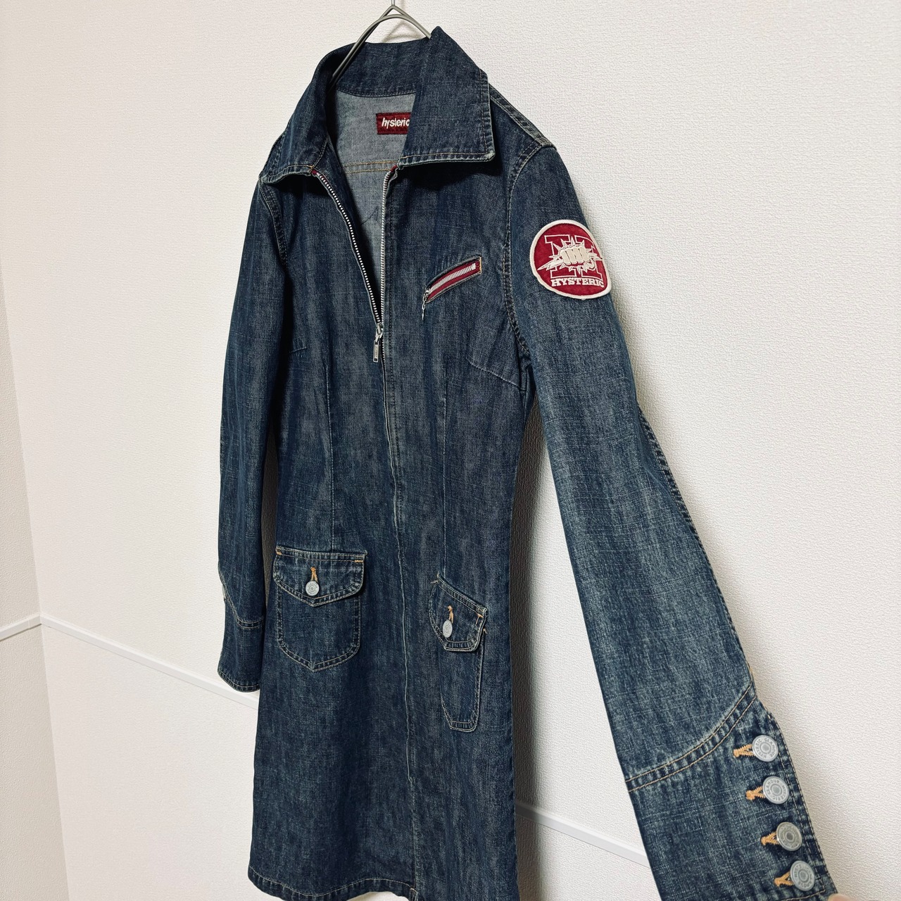 中古 ヒステリックスグラマー HYSTERIC GLAMOUR デニムワンピース 