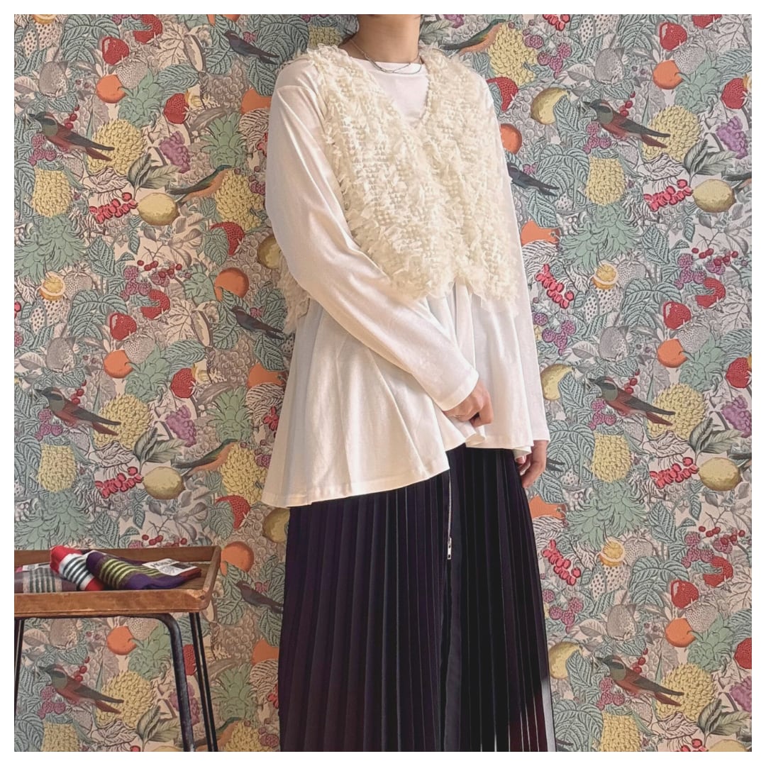 【Eito stan】ショートベスト&カットソーセット