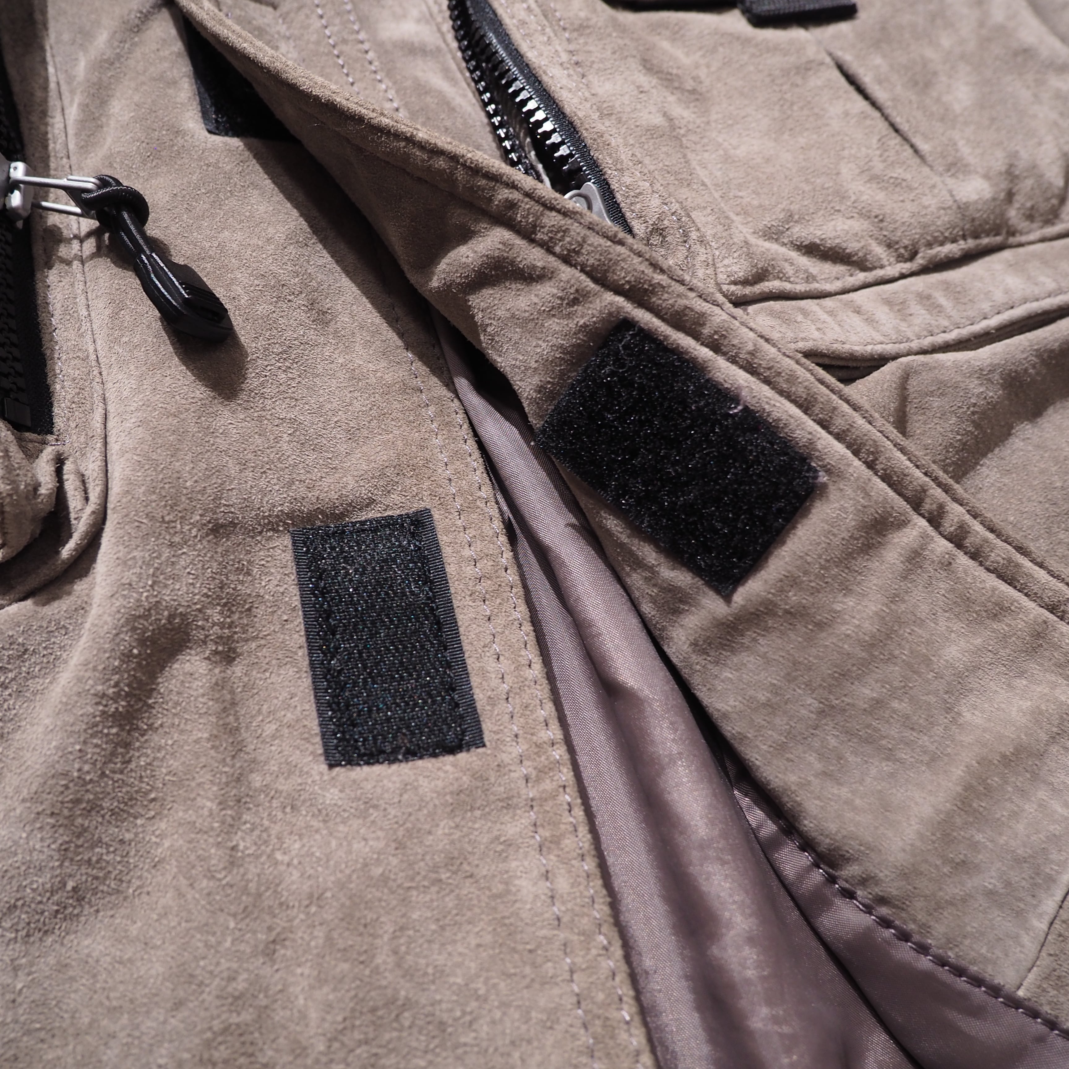 ” Wilsons ” Separation silhouette Design vintage leather jacket