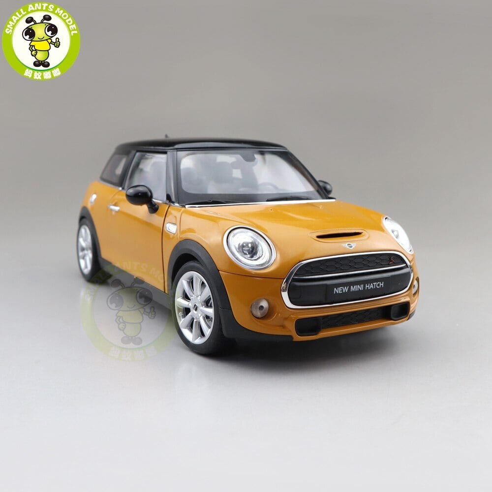 1/18 NEW MINI HATCH BMW ミニクーパー ミニ ワン オレンジ ミニカー