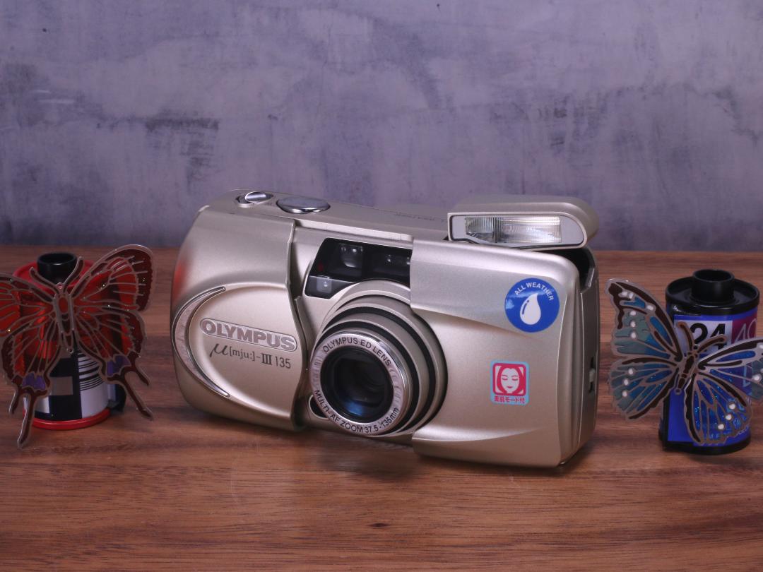 オリンパス OLYMPUS MJU III 135 ＃919-R06FE III 0 | 光学機器