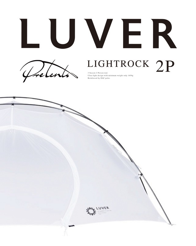 Pre Tents / Lightrock 2p White LUVER ver.