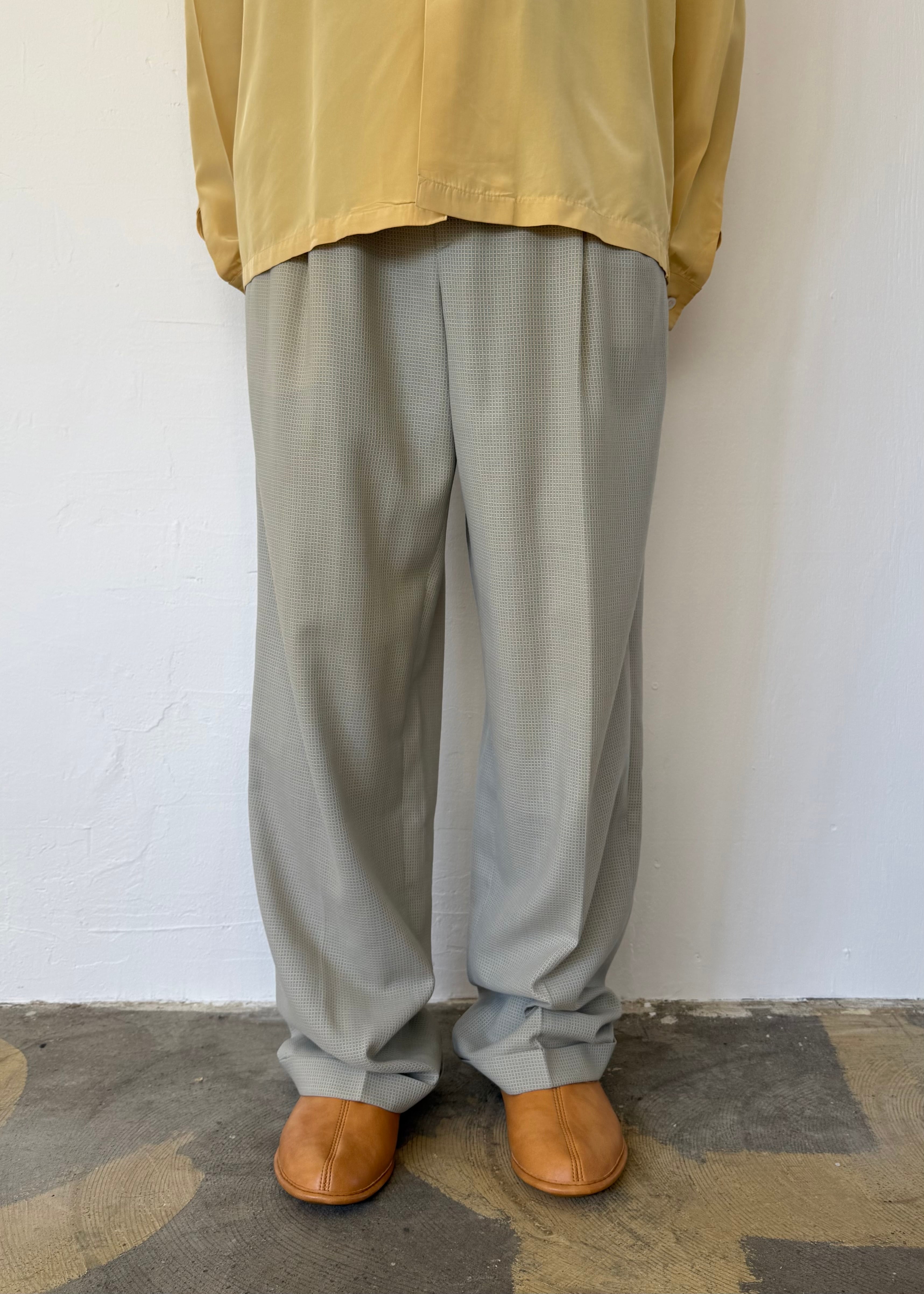 1990's Zanella Thin Wool Gather Slacks | EVERYTHING WAS BEAUTIFUL