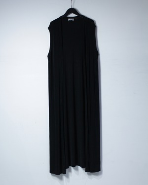 【Caka BLACK】“CHICO'S” Beautiful Drape Vintage Long Vest