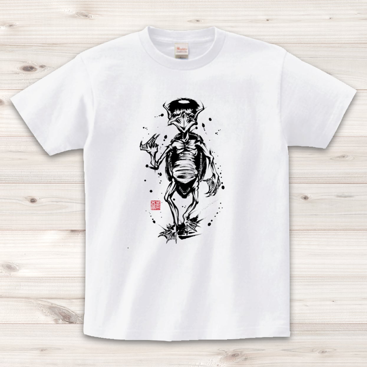 【Tシャツ】河童/白