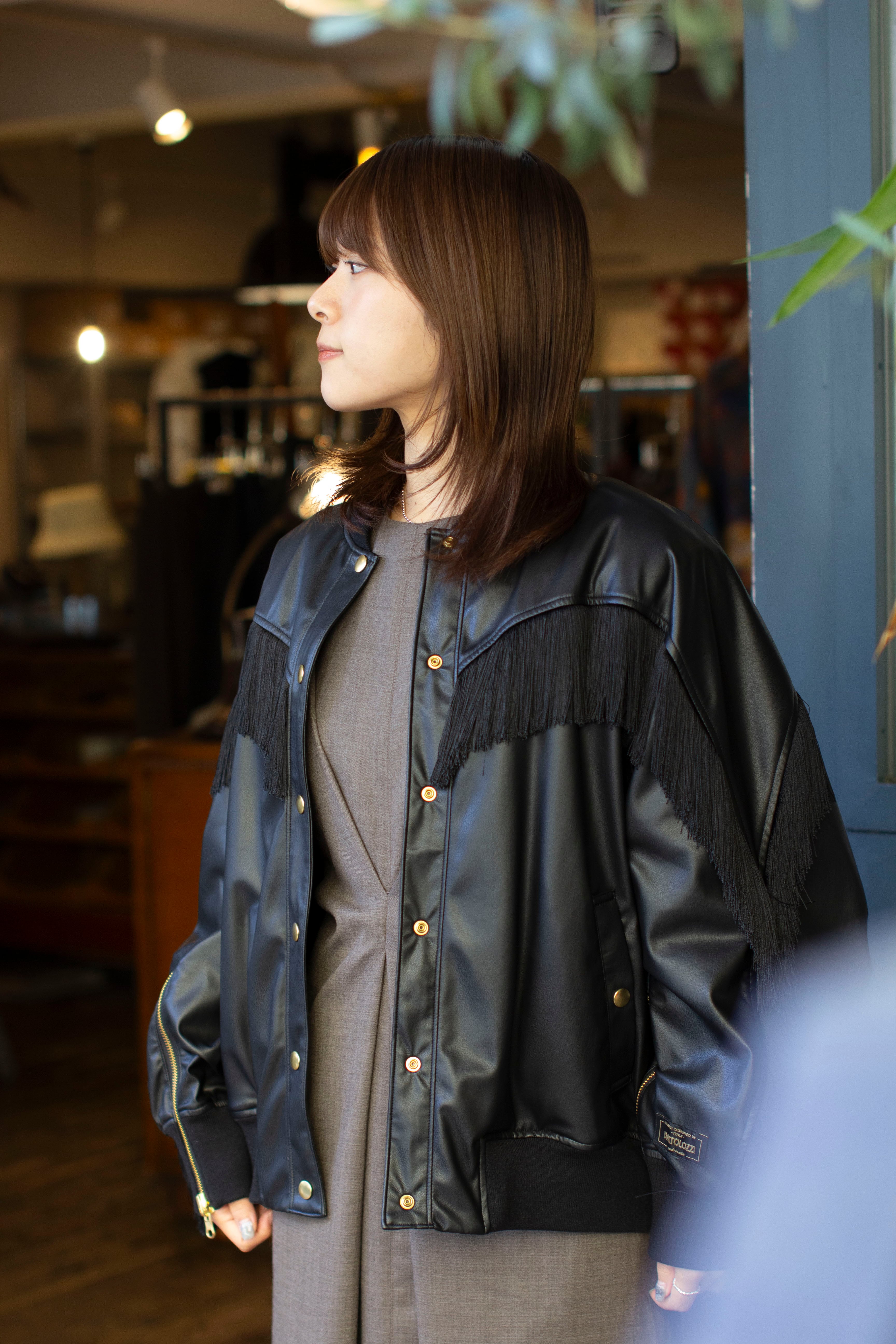 FUMIE=TANAKA フミエタナカ fringe BL F25A07（BLACK） | ANERCA & L.I.V