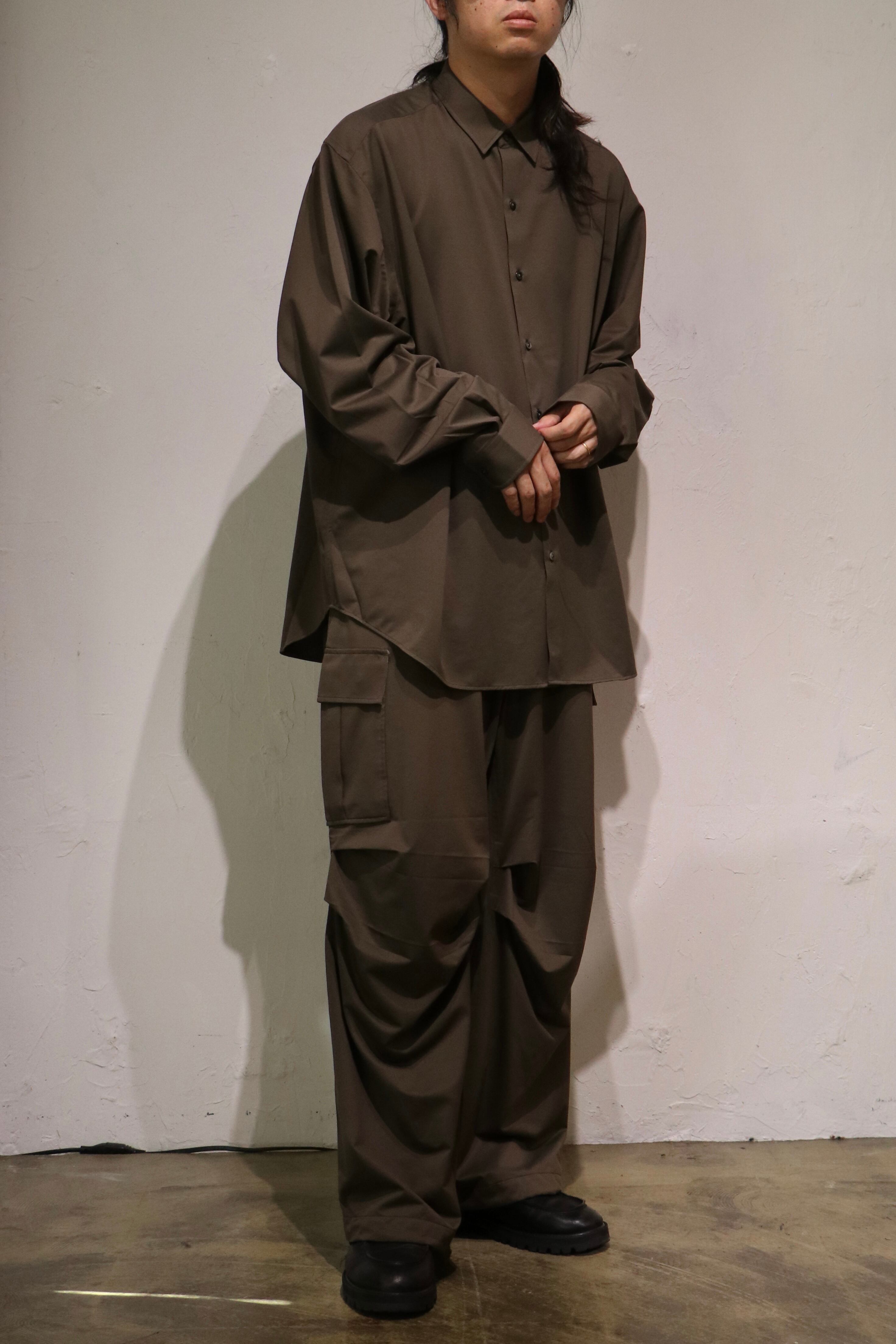 KANEMASA PHIL. 46G Over Cargo Pants(BROWN(Half Timber Brown