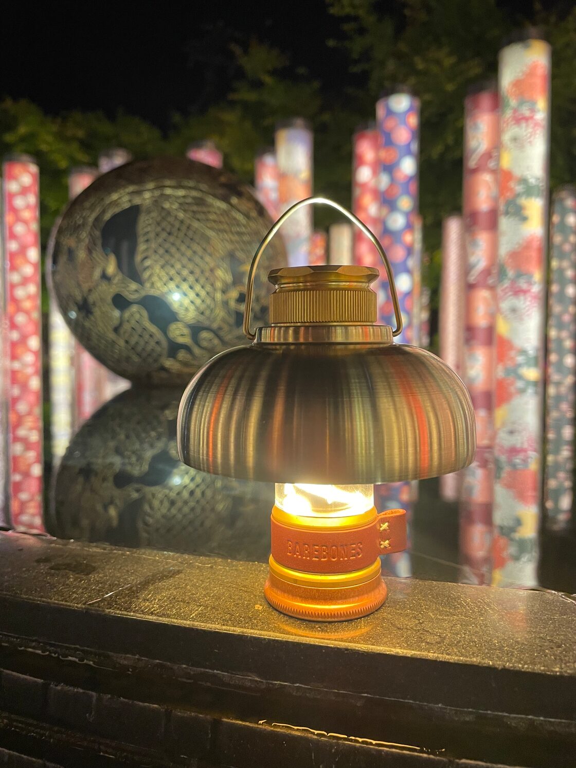 PumpkinHang真鍮シェード【ベアボーンズエジソンライトスティック用 