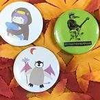 秋のペンギン 缶バッジ(全25種類)