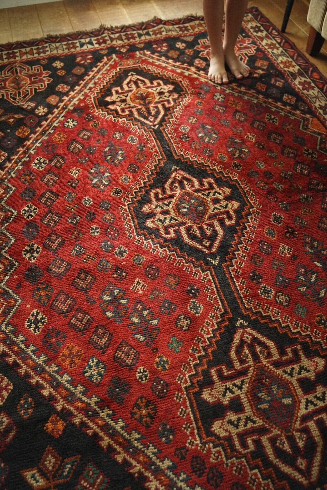 1313-Vintage Qashqai rug