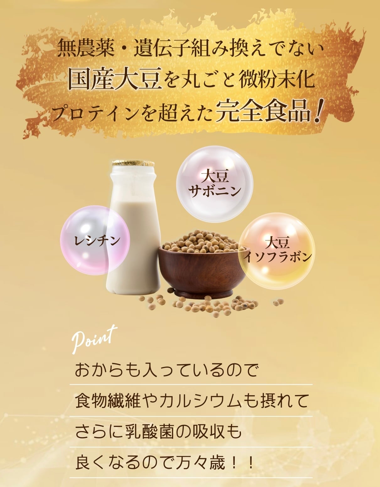 サンシャイン-超乳酸菌＋国産大豆プロテイン-【単品】ジップ入り | LOVE WORLD MART powered by BASE