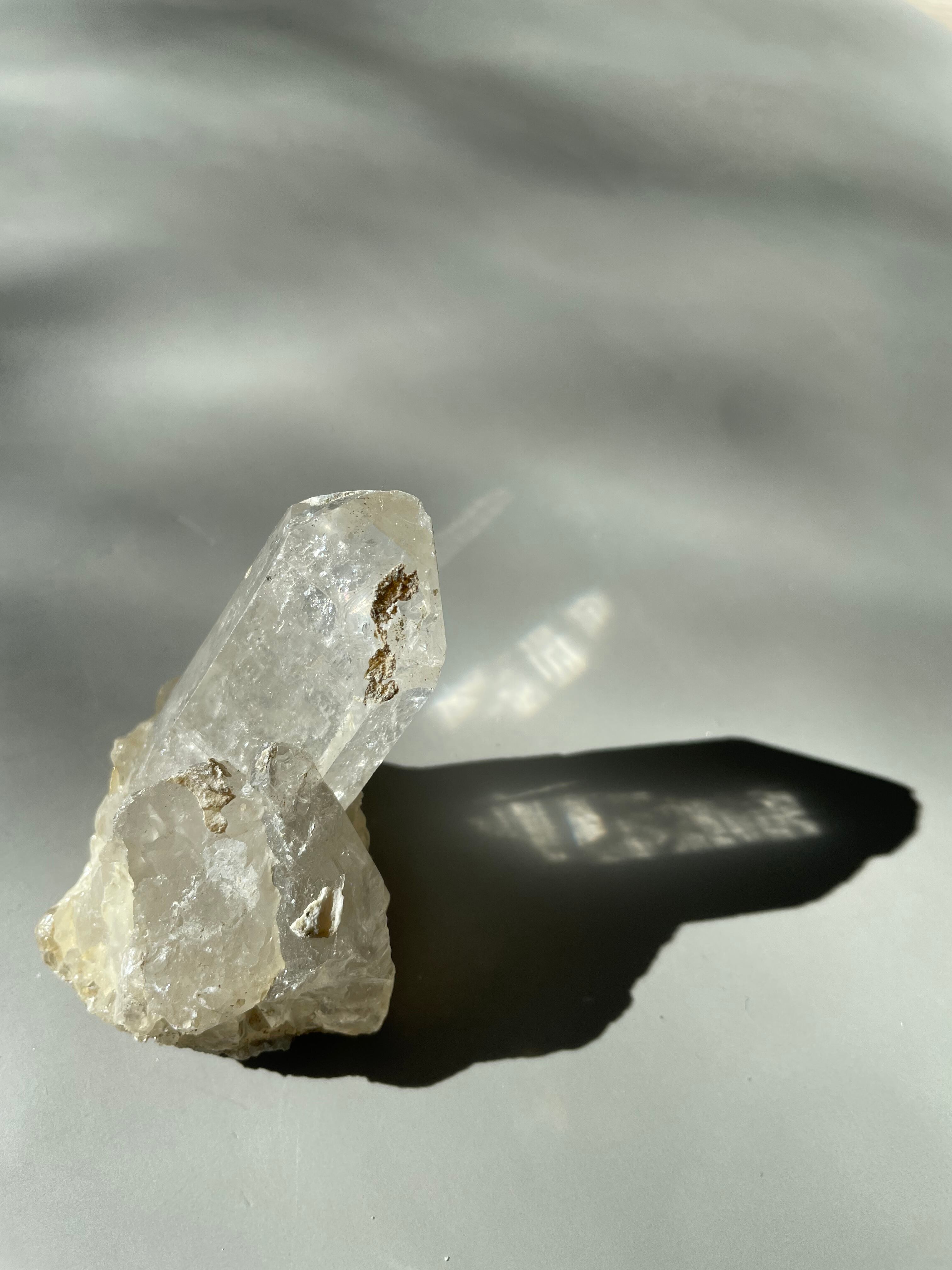 パキスタン　ギルギット　スカルドゥ産　ヒマラヤ水晶　セルフフィード　2時