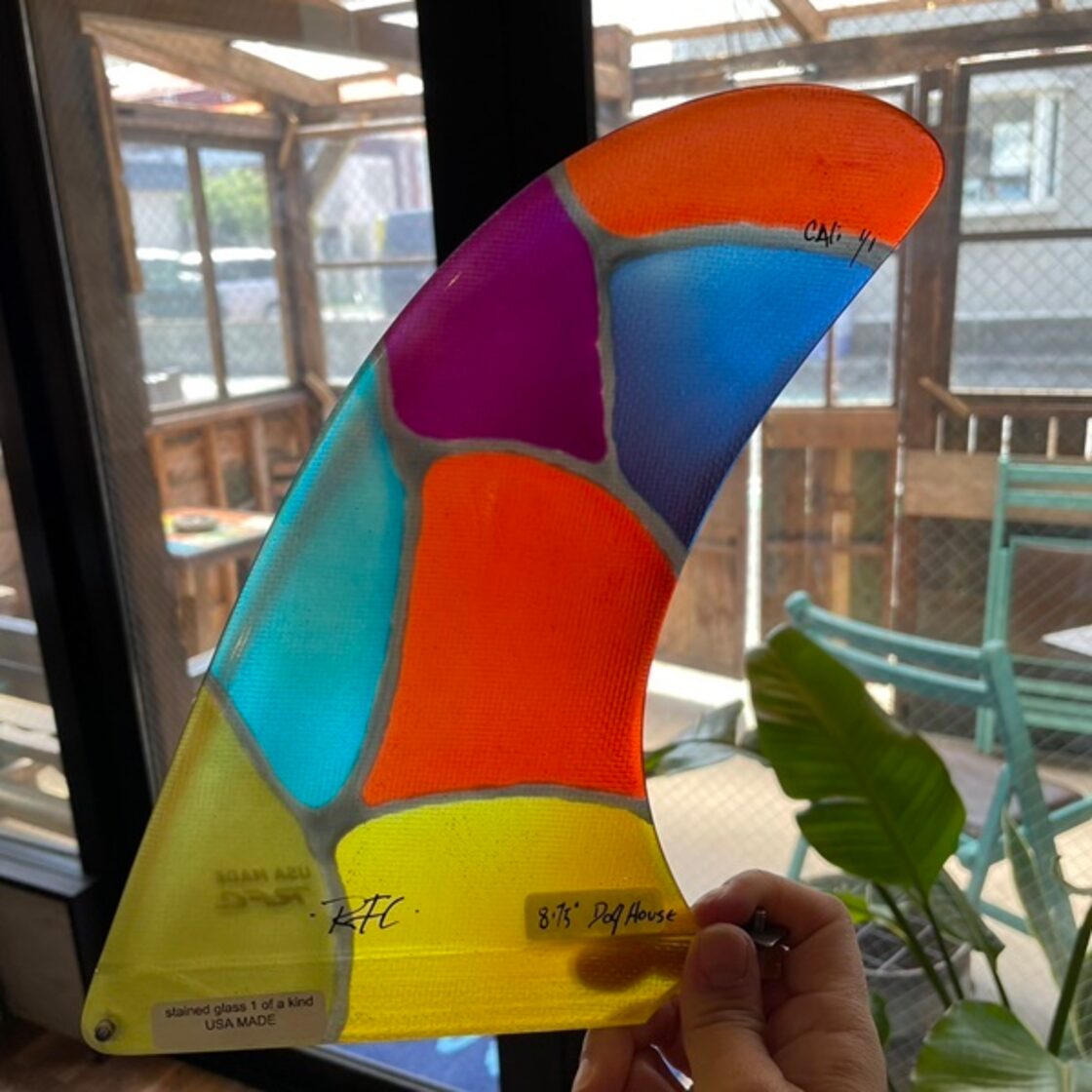 RAINBOW FINレインボーフィン DOG HOUSE 8.75 ロングボード ステンド 