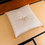 白虎 金襴御前座布団 68X70 70×70cm 日用品 座布団 布団 クッション・座布団