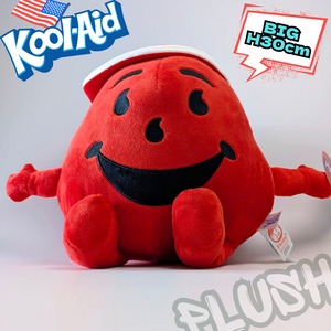 【 Kool-Aid ( クールエイド )  】クールエイドマン BIGぬいぐるみ / plush プラッシュ〚アメリカン雑貨 アメトイ〛