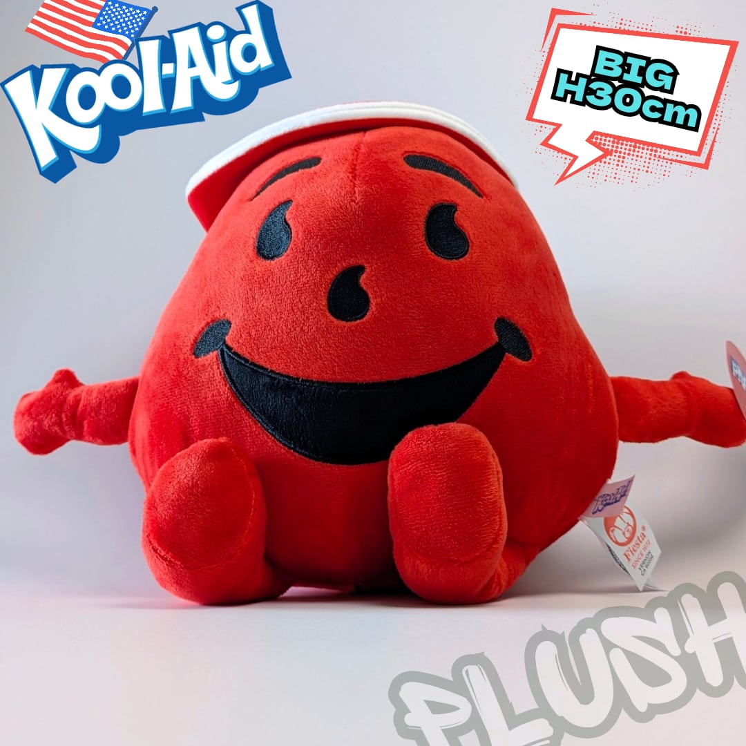 【 Kool-Aid ( クールエイド )  】クールエイドマン BIGぬいぐるみ / plush プラッシュ〚アメリカン雑貨 アメトイ〛