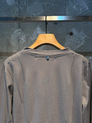 【25SS】 SHOOP (シュープ）/ SHSS25021 / MIRROR BUTTON LONG TEE / Tシャツ