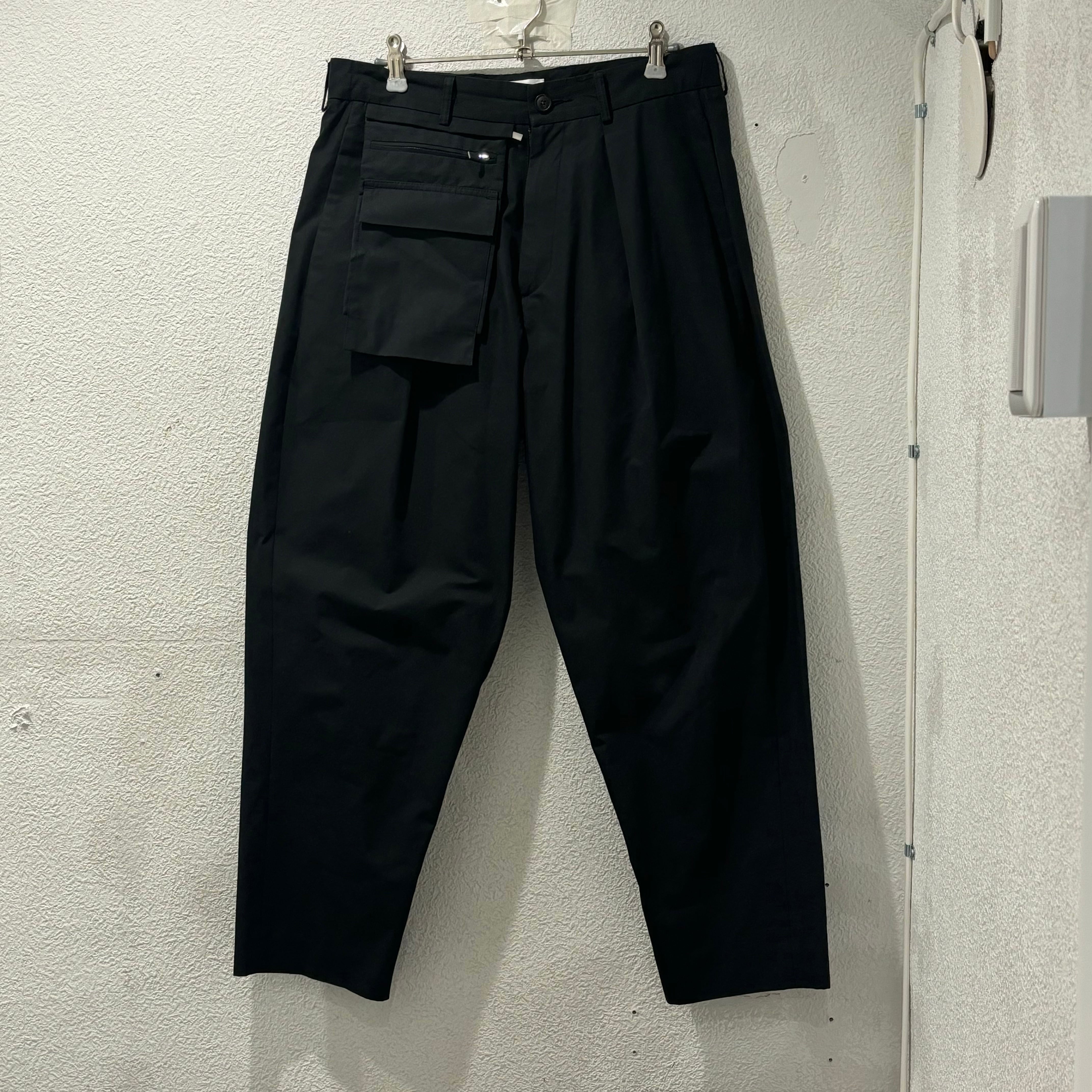 LOWNN ローン ジップスラックスパンツ SIZE46【表参道t】 | ブランド 