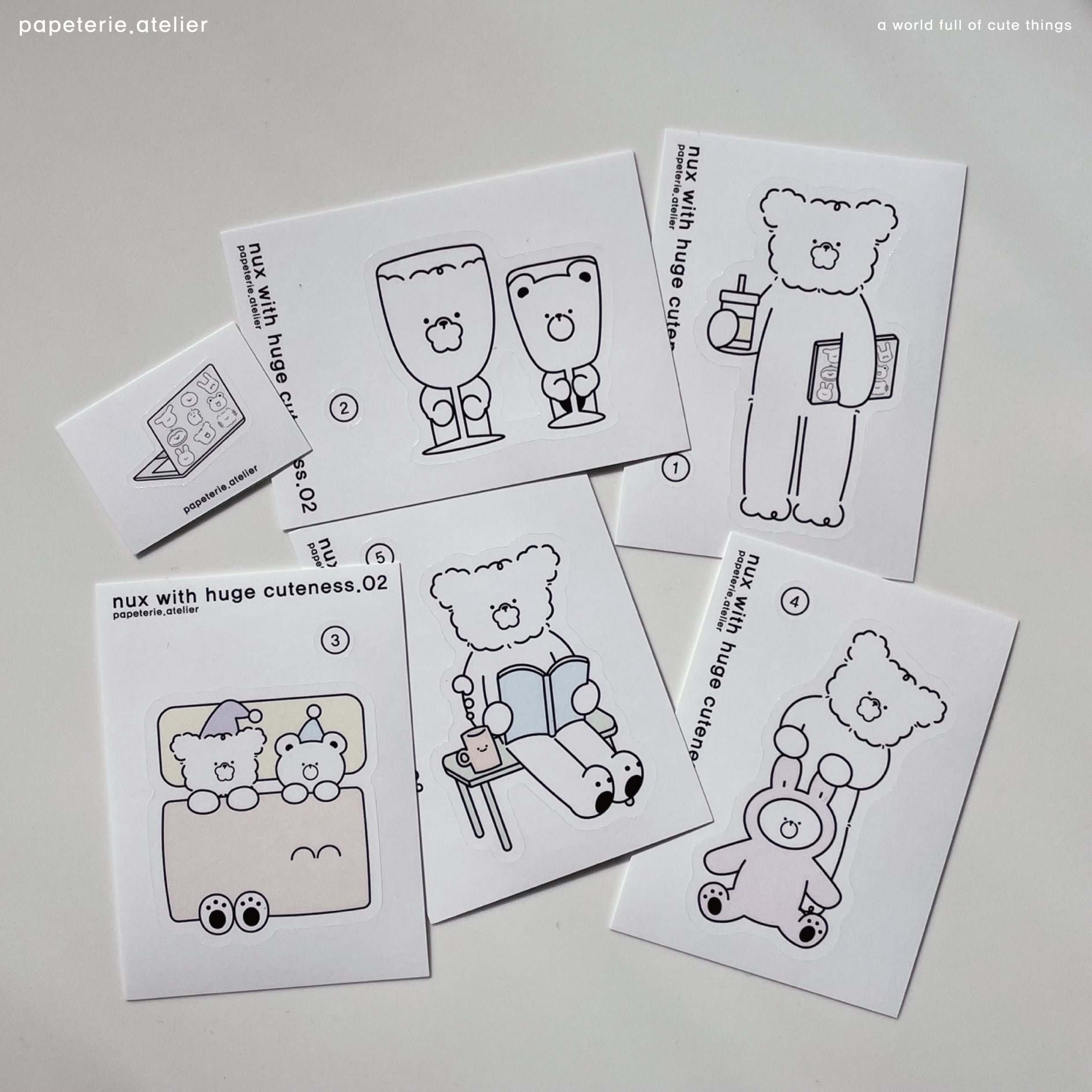 papeterie.atelier 〔nux with huge cutness02 〕