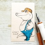 魚屋のワニの子*ドローイング