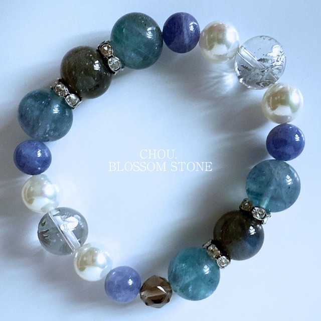 蒼紫の雫▶︎power bracelet