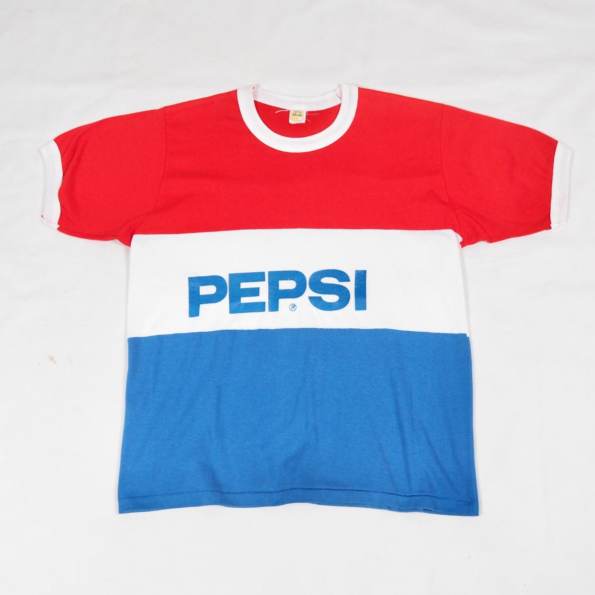 ☆90s USA製 TENNESSEE RIVER リンガーTシャツ PEPSI