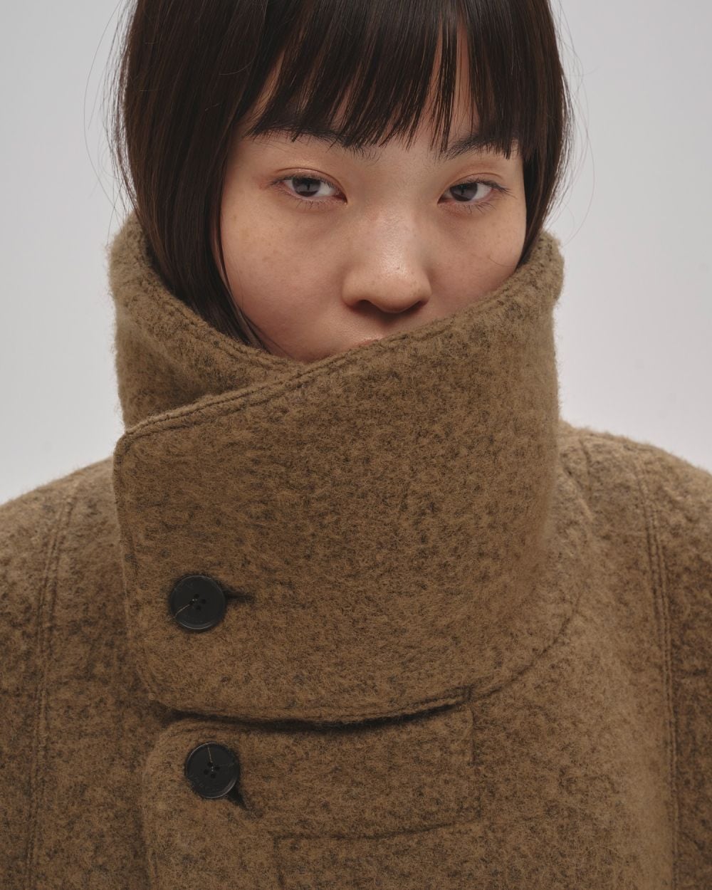 TODAYFUL トゥデイフル Standcollar Boucle Jacket 12520002 | ANERCA