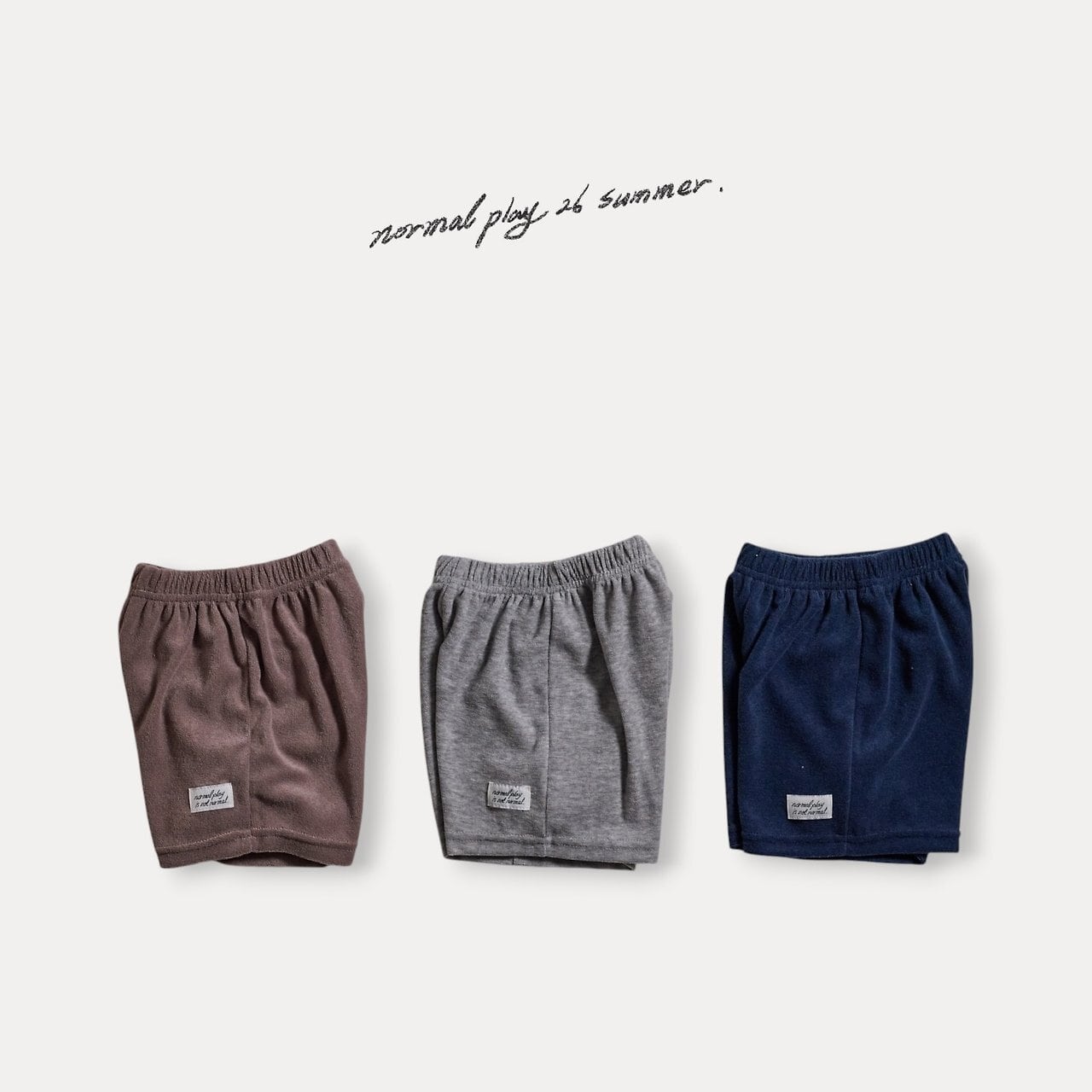 《予約》送料無料【normal play】Terry 4/5 Pants