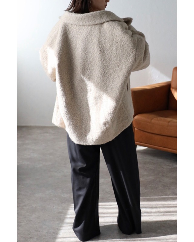 タックデザインサロペットパンツ