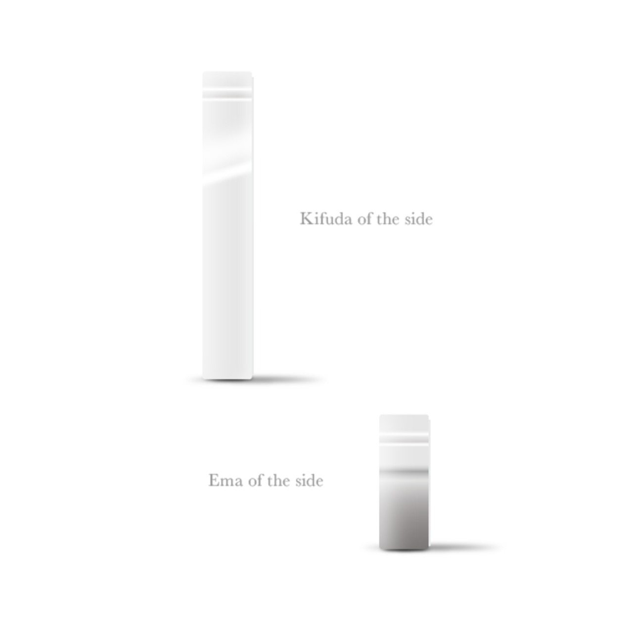 紅褄 - 和風 アクリルストラップ(木札 or 絵馬)