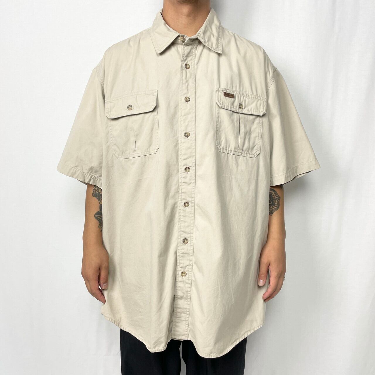 カーハート Carhartt 半袖 ワークシャツ メンズXL /eaa322976