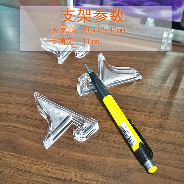 透明アクリルフォトフレームスタンド