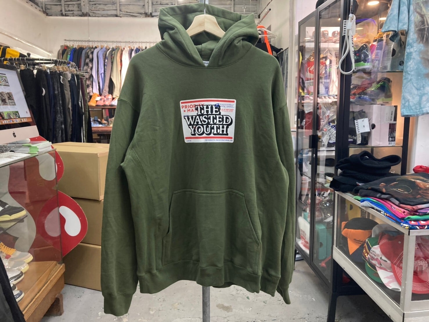 Wasted Youth PRIORITY LABEL HOODIE