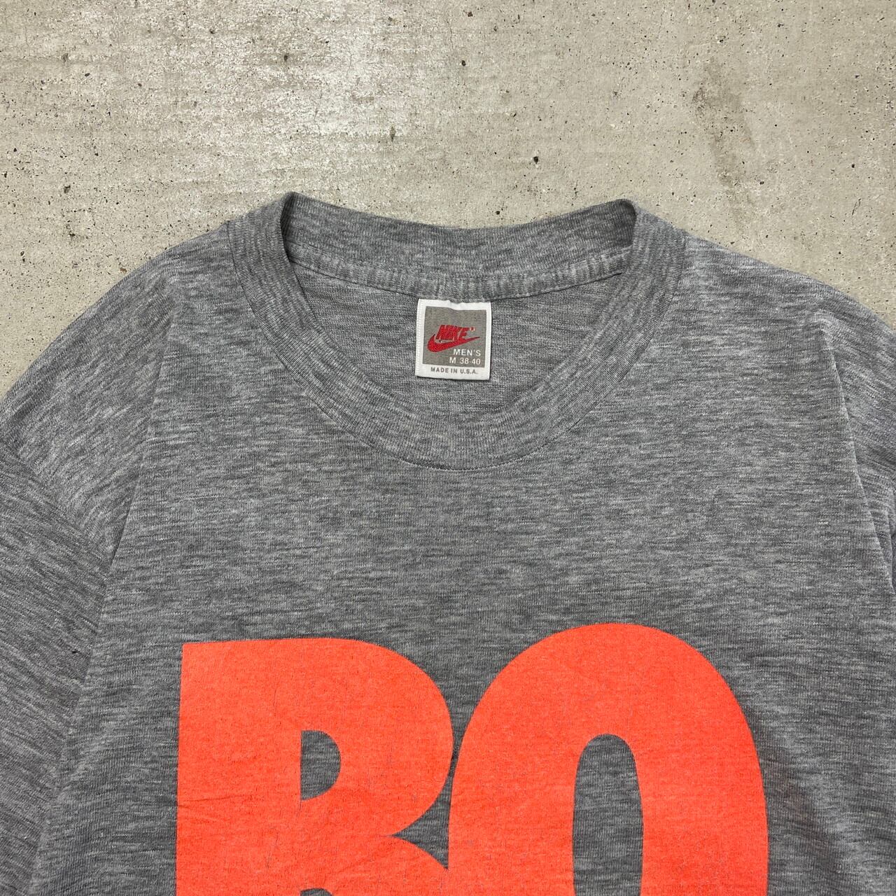 古着 90年代 ナイキ NIKE 銀タグ BO KNOWS ボージャクソン プリントTシャツ USA製 メンズL相当 ヴィンテージ /evb007086 古着 90年代 ナイキ NIKE 銀タグ BO KNOWS ボージャクソン プリントT