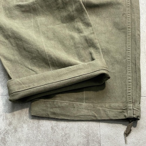 80-90s ドイツ軍 実物 モールスキン フィールドパンツ w35 詳細写真14