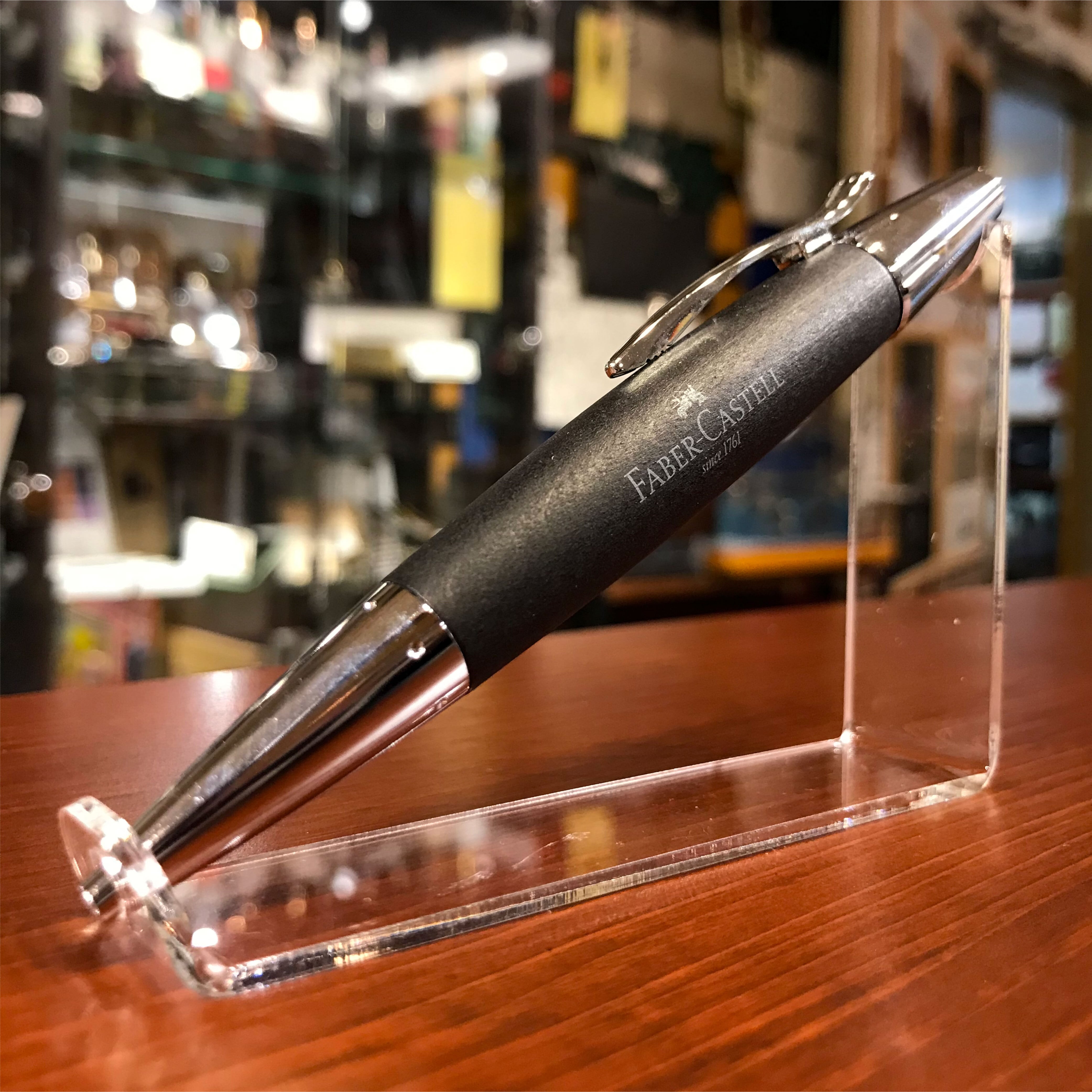 セレクト】FABER-CASTELL エモーション ウッド＆クローム 梨の木