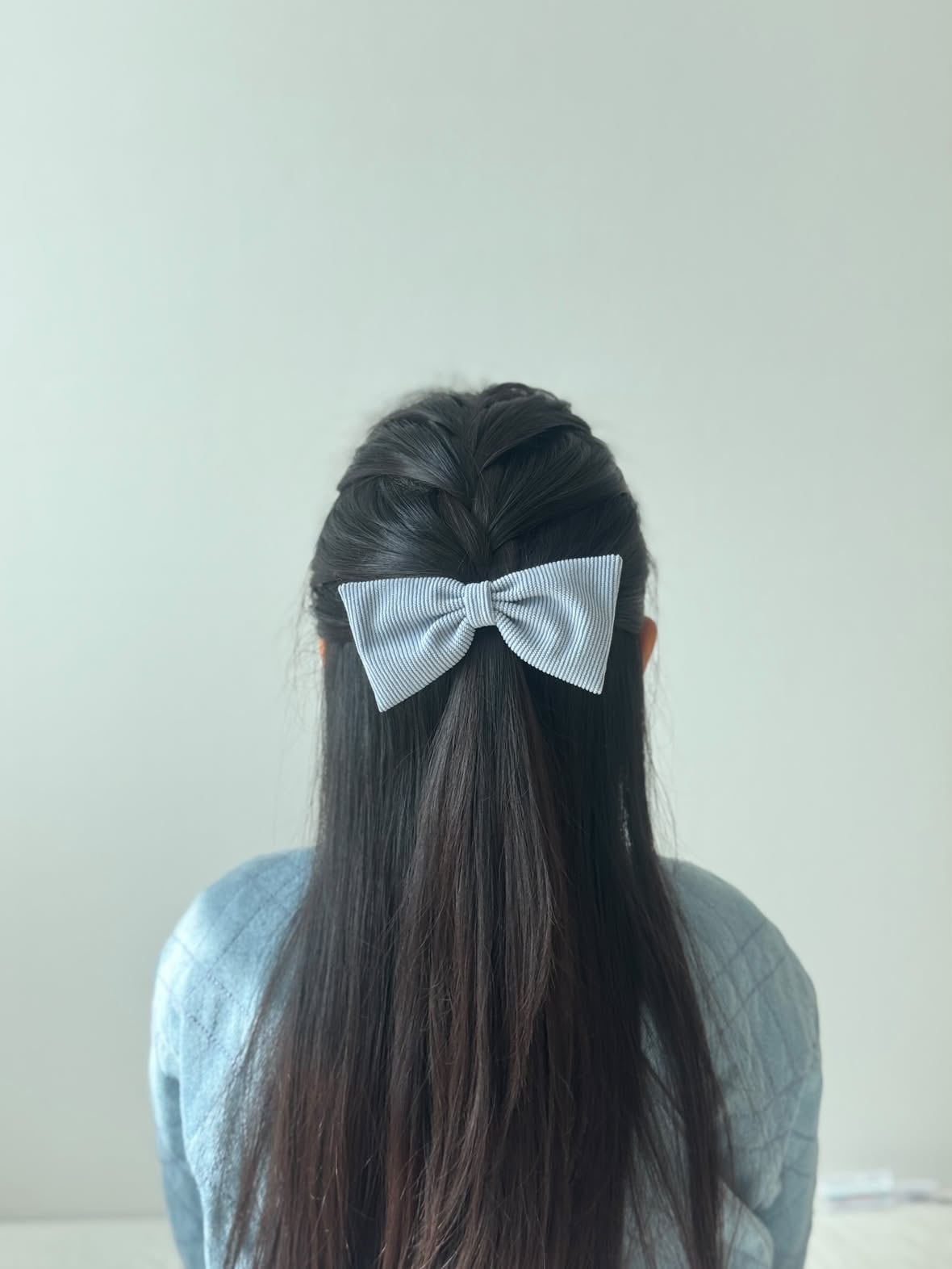 【dada.】big ribbon light blue(1ea)