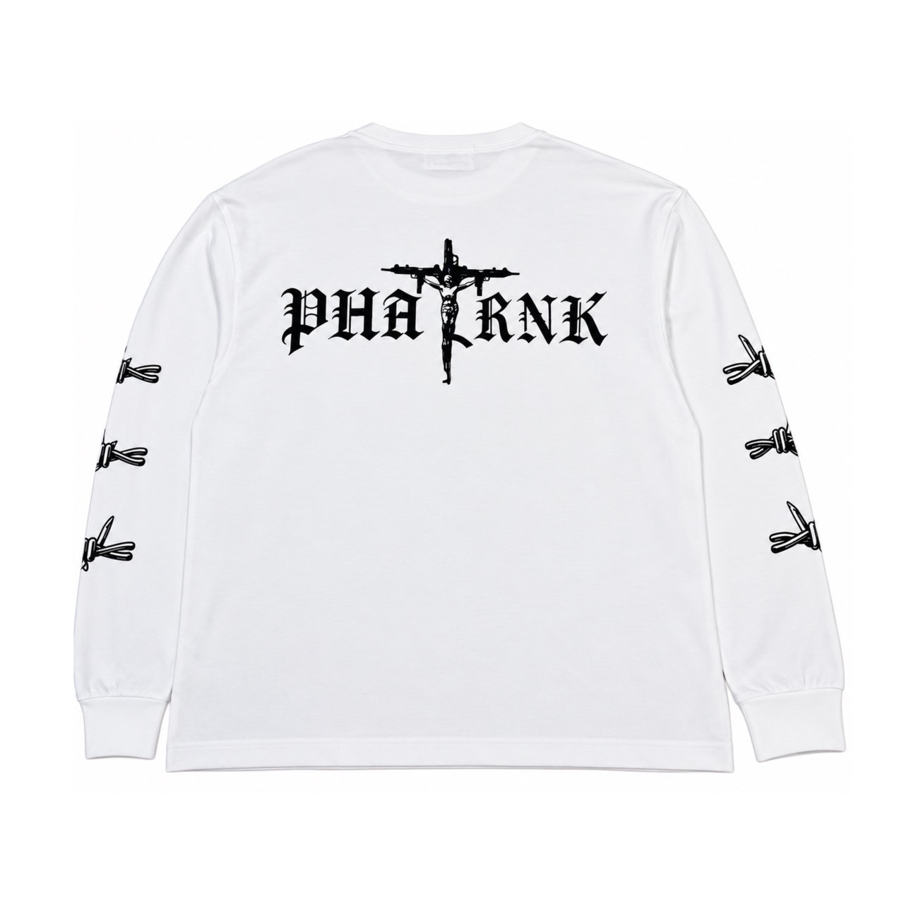 CHRIST GUN SLEEVE SIGN LOGO L/S TEE