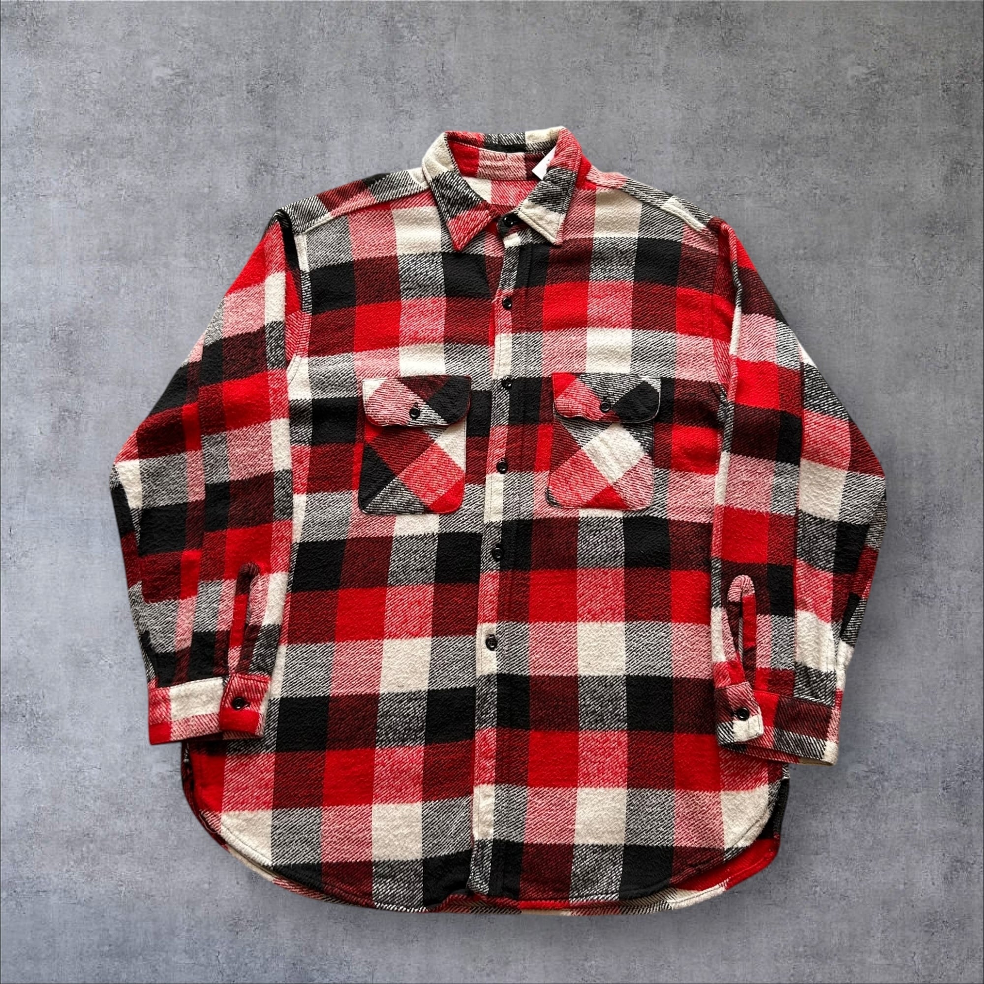 Special!! 1960s FROST PROOF(?) "マチ付き" Pile Heavy Flannel Shirt【高円寺店】